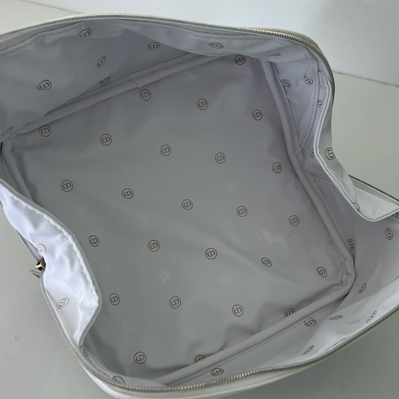 Christian DIOR 🖤 Clutch Star SPARKLE white Gold Pouch Case CD - Picture 3 of 4